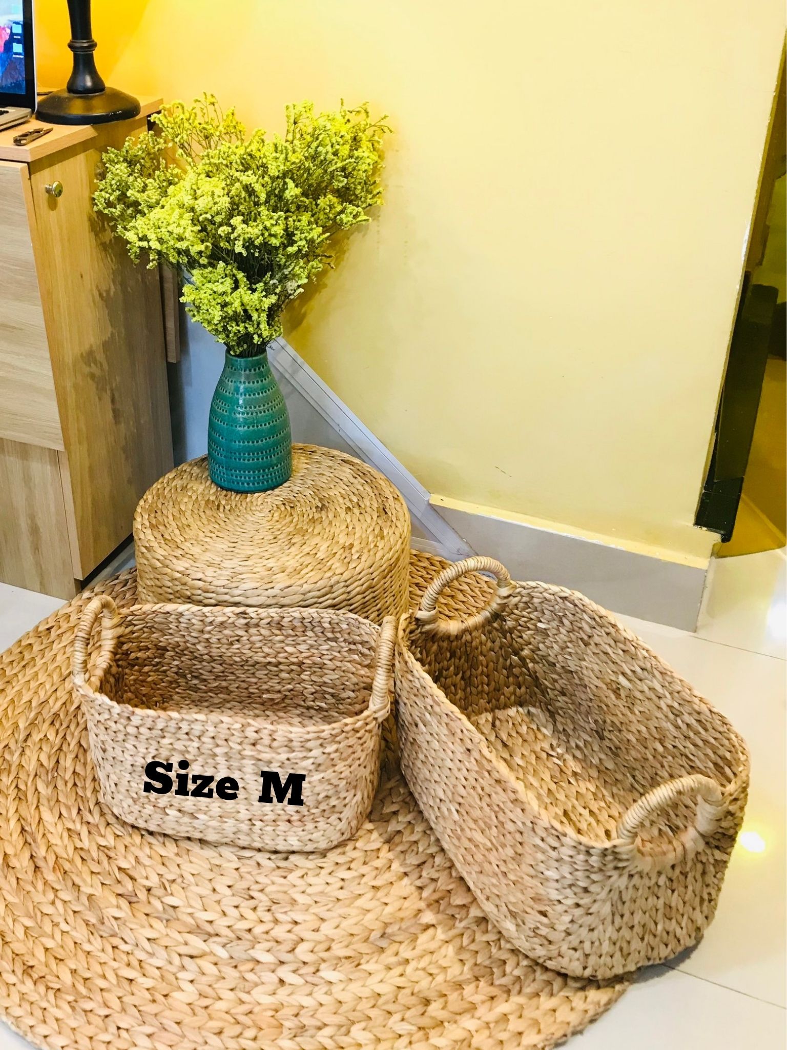 Giỏ Lục Bình Oval Đựng Đồ Đa Năng & Trang Trí Nhà Cửa