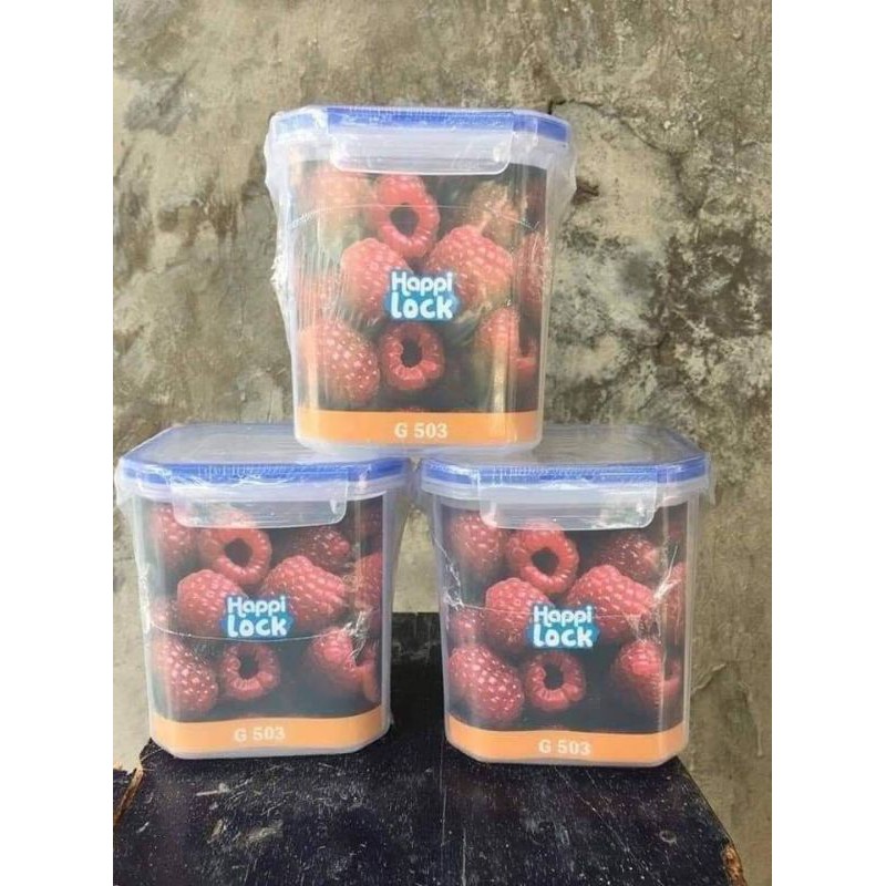 [HCM]Hộp nhựa vuông lock 1200ml