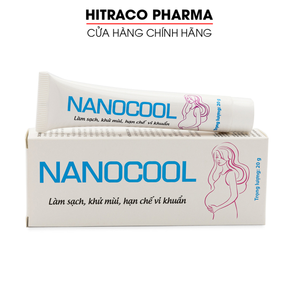 Kem dưỡng ẩm vùng kín phụ nữ NANOCOOL làm sạch, khử mùi, giảm viêm nhiễm nấm ngứa - Tuýp 20g