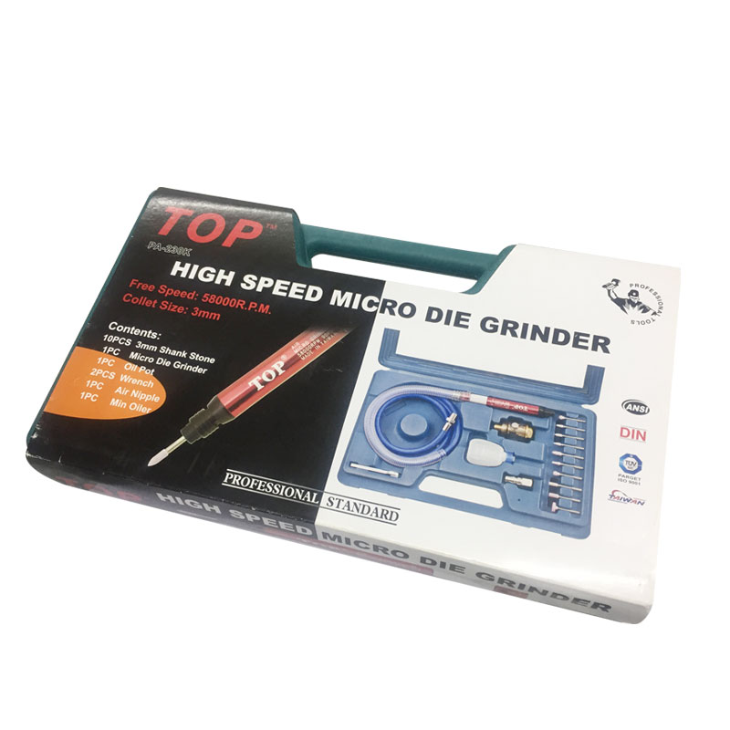Máy mài hơi dạng viết 3mm (có bộ đá) Top - PA-230K