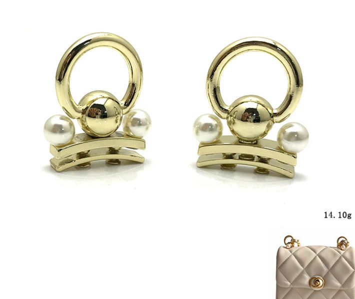 Round Pearl Clasps for Handbags 55K/Pair