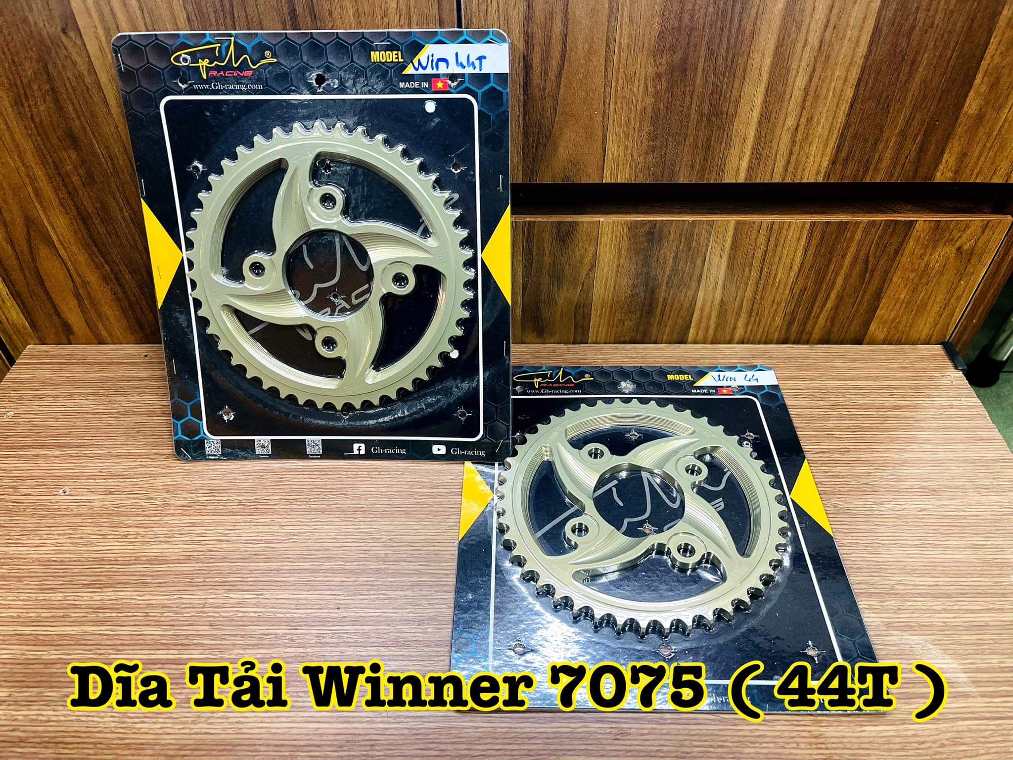 Dĩa tải nhôm anos 7075 dành cho winner / winner x