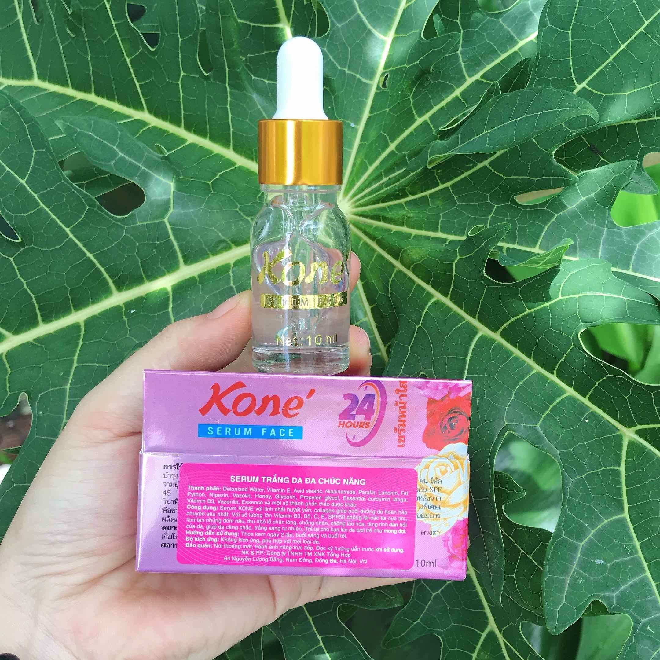 Serum Kone Dưỡng Trắng Da Da Chức Năng 10ml - Trắng Da, Ngăn Ngừa Mụn, Thâm Nám, Tàn Nhang