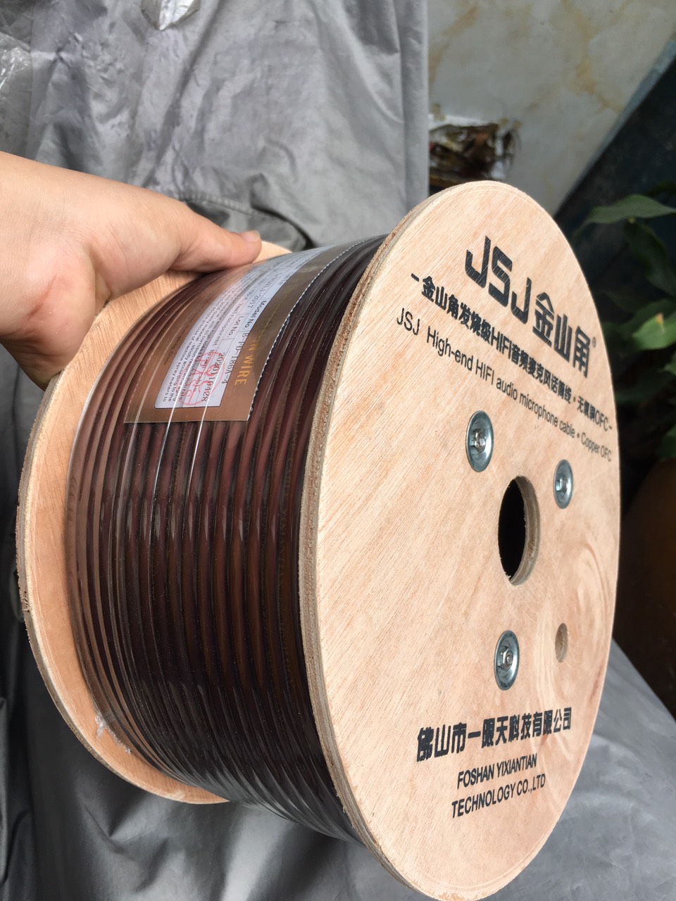 Dây tín hiệu Micro JSJ, OD 6.2, cuộn 100m