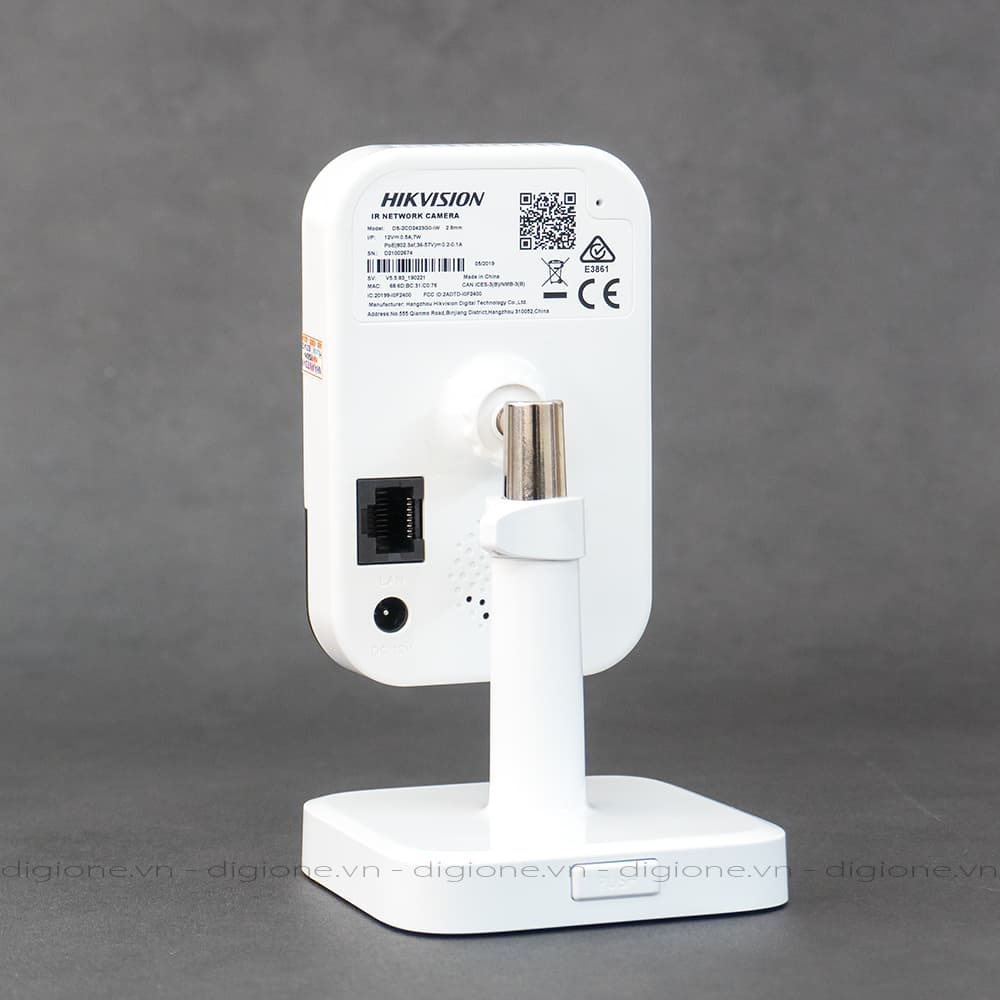 Camera wifi Hikvison Cube DS-2CD2421G0-IW H265+ đàm thoại 2 chiều - TRANGIATELCOM