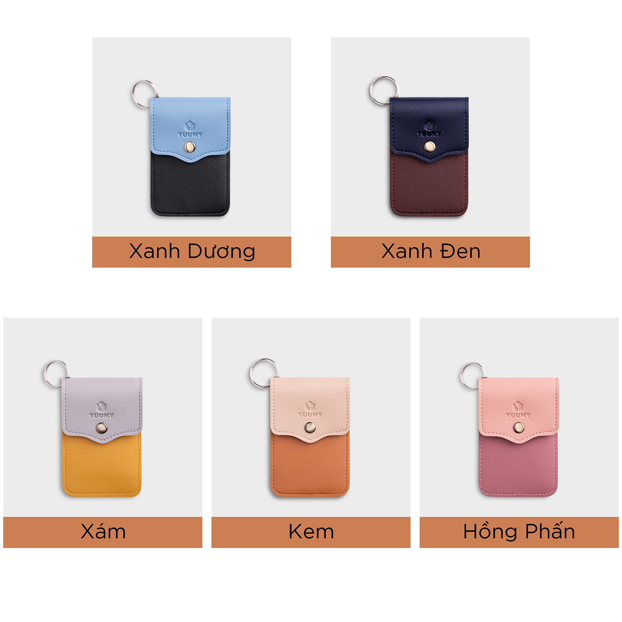 Móc khóa thời trang YUUMY YMK5 nhiều màu