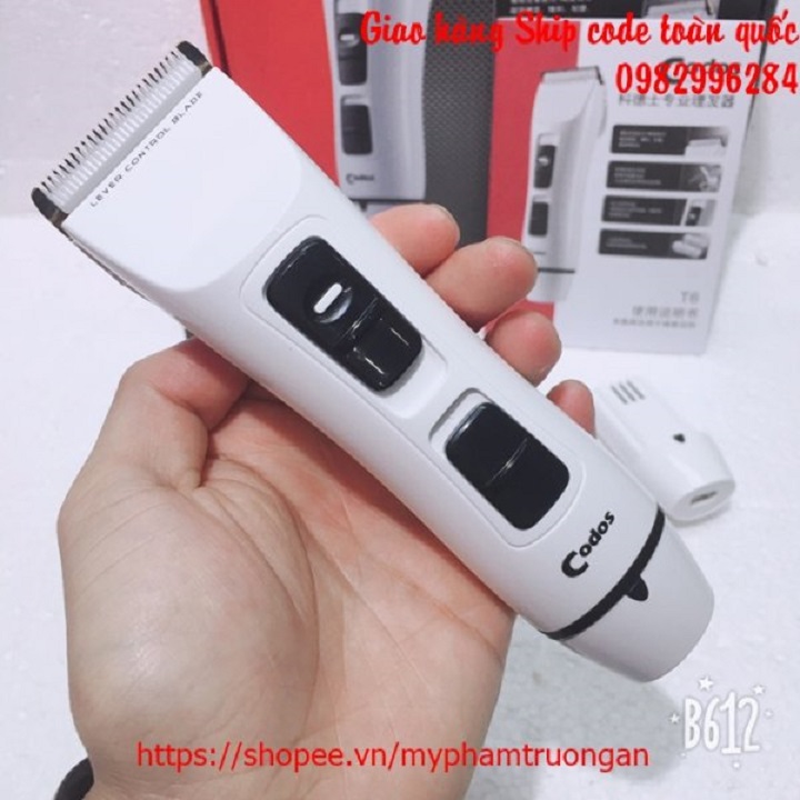 Tông đơ cắt tóc Codos T6