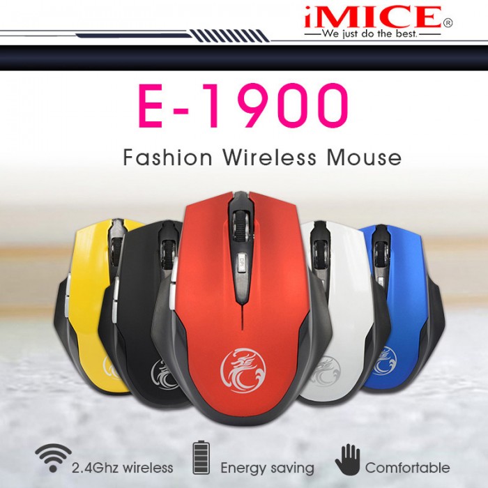 CHUỘT KO DÂY Mice E-1900 - 1600DPI - 6 Nút
