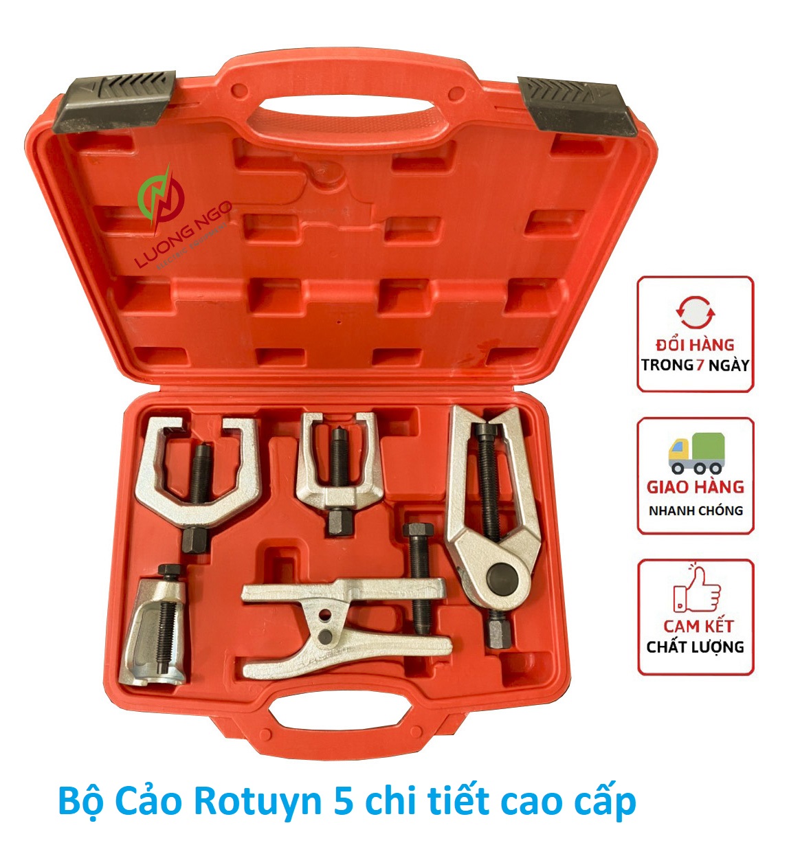 Cảo Rotuyn 5 chi tiết cao cấp ,Vam rotuyn sửa ô tô