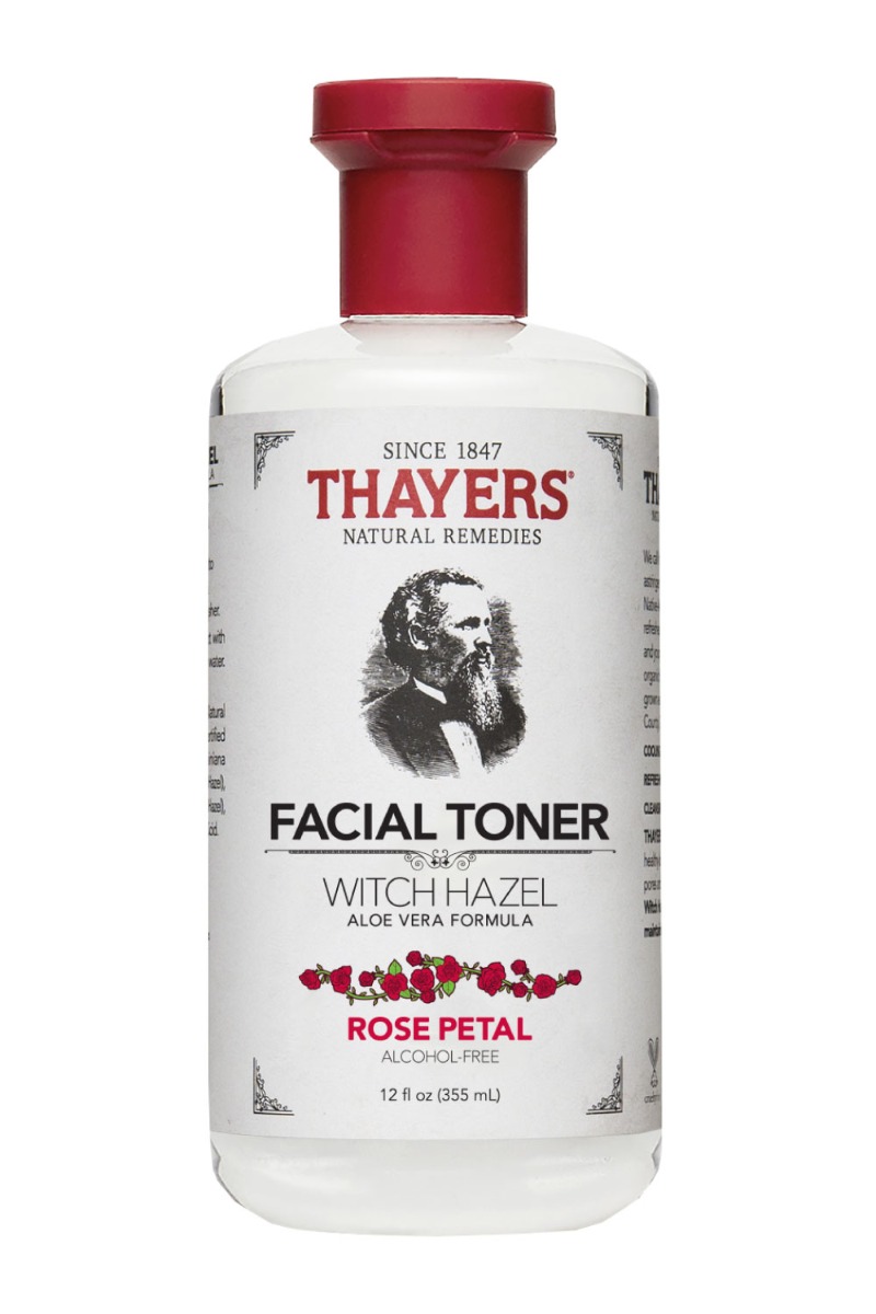 Nước Hoa Hồng Không Cồn Thayers Witch Hazel Rose Petal 355ml (Dành cho da khô, da thường)