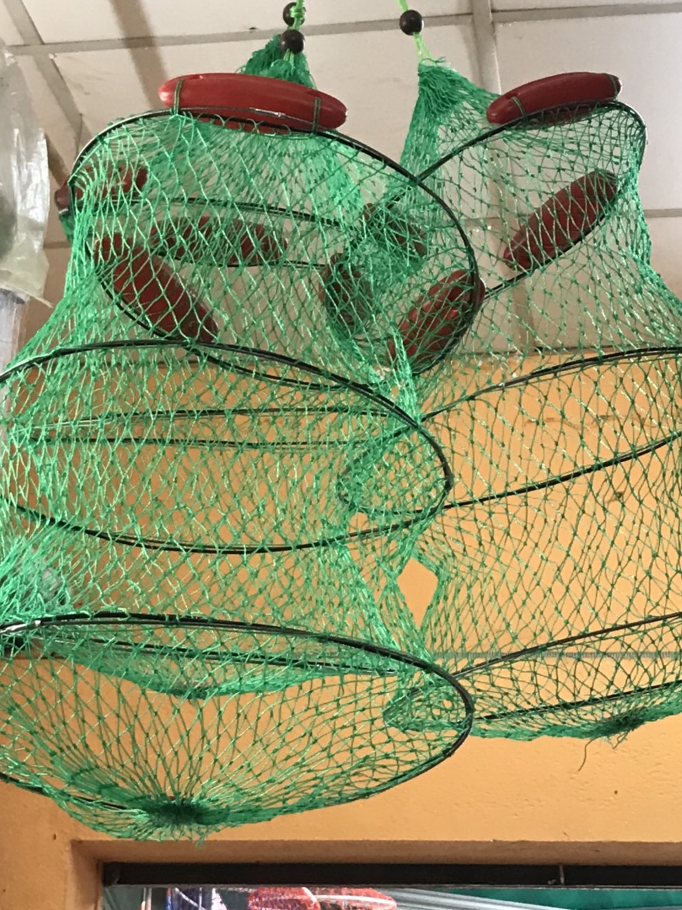 Giỏ Đựng Cá 3 Tầng Có Phao Nổi - Rộng Đựng Cá
