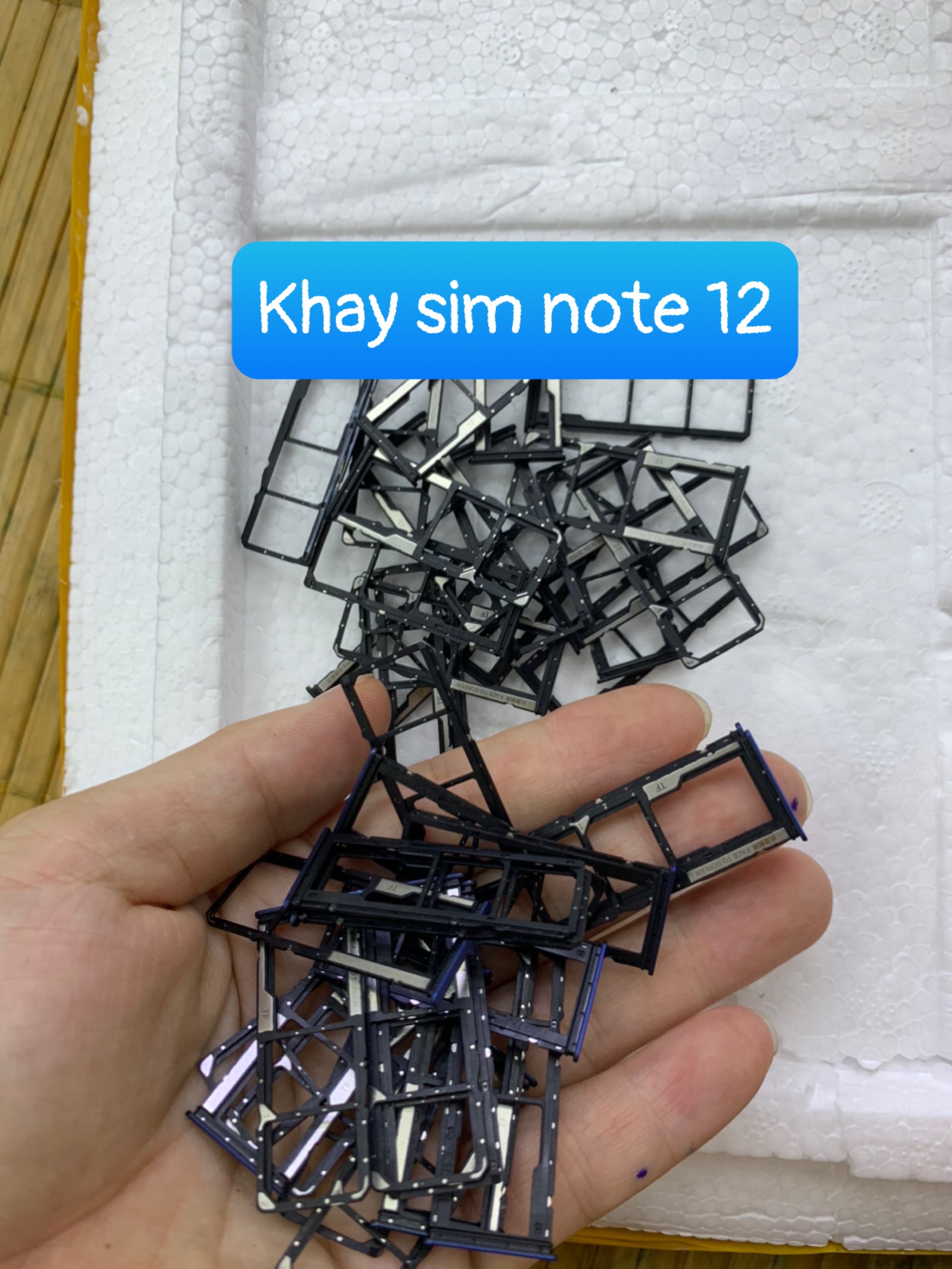 khay sim điện thoại redmi note 12-4g