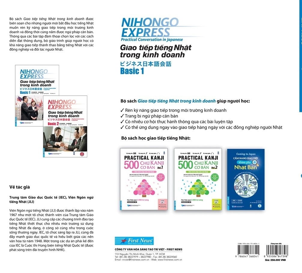 Fahasa - Giao Tiếp Tiếng Nhật Trong Kinh Doanh - Basic 1