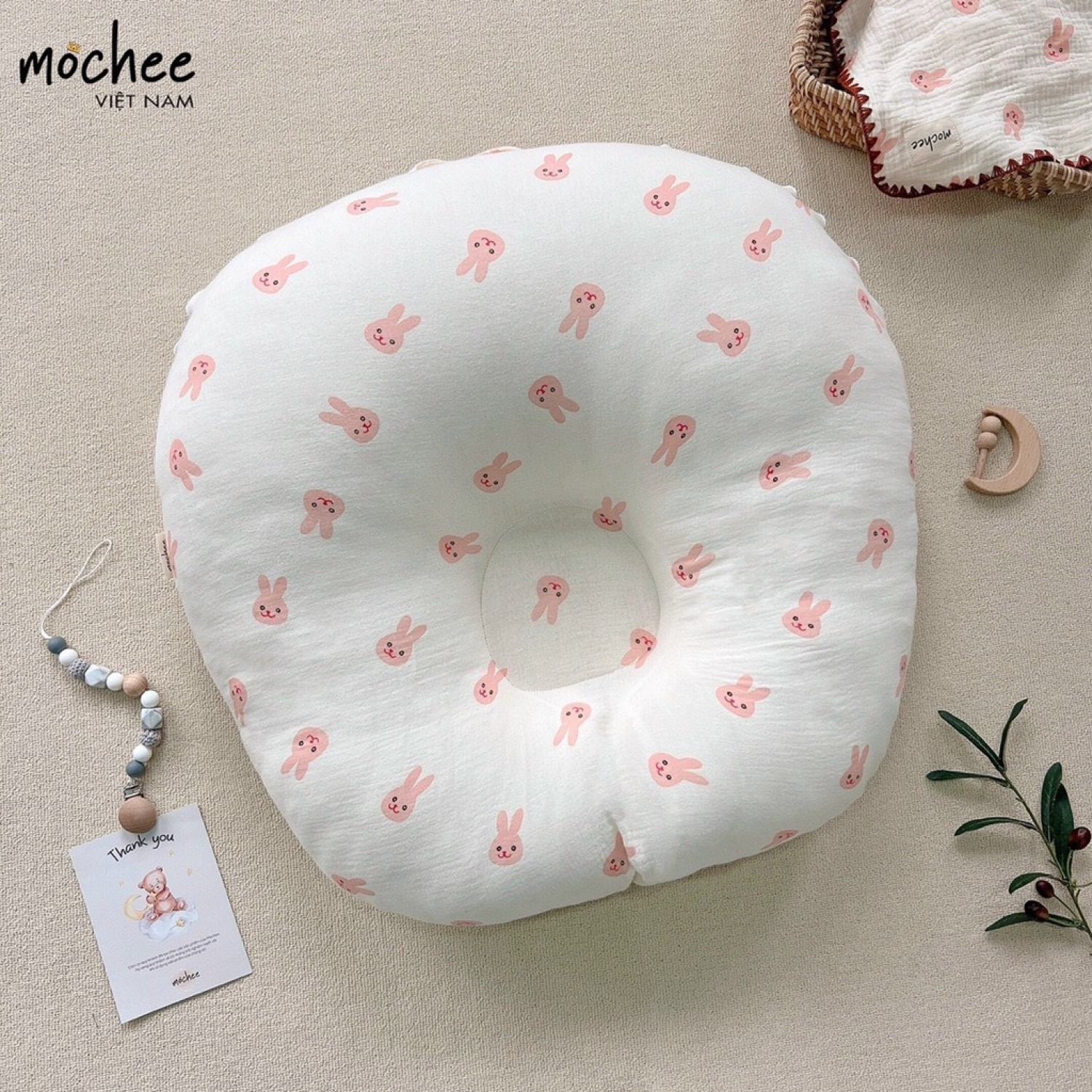 Gối Chống Trào Ngược MUSLIN Mochee