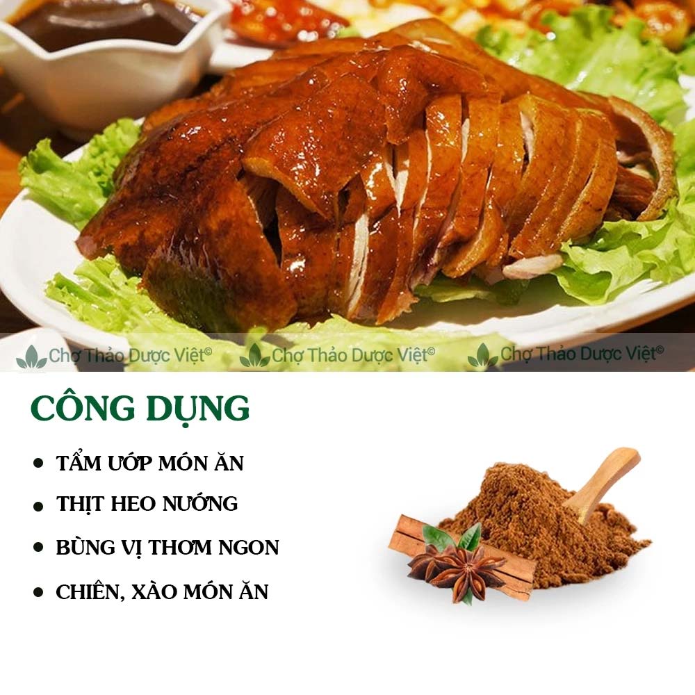 Bột ngũ vị hương 1kg, bột gia vị ướp thịt nướng, chiên, rán, thơm ngon, chuẩn vị