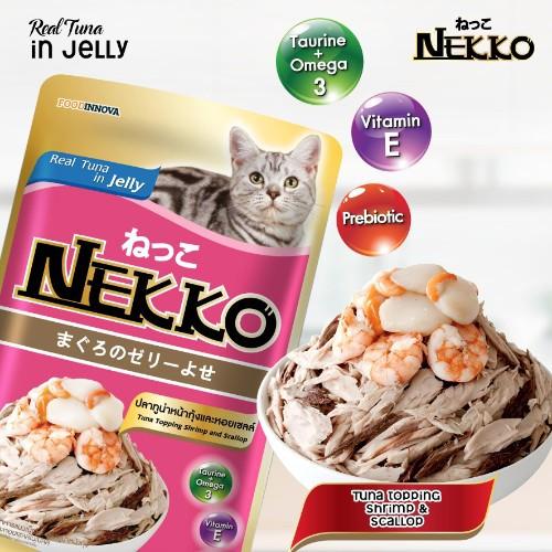 Combo 6 Pate Nekko cho mèo 70gr