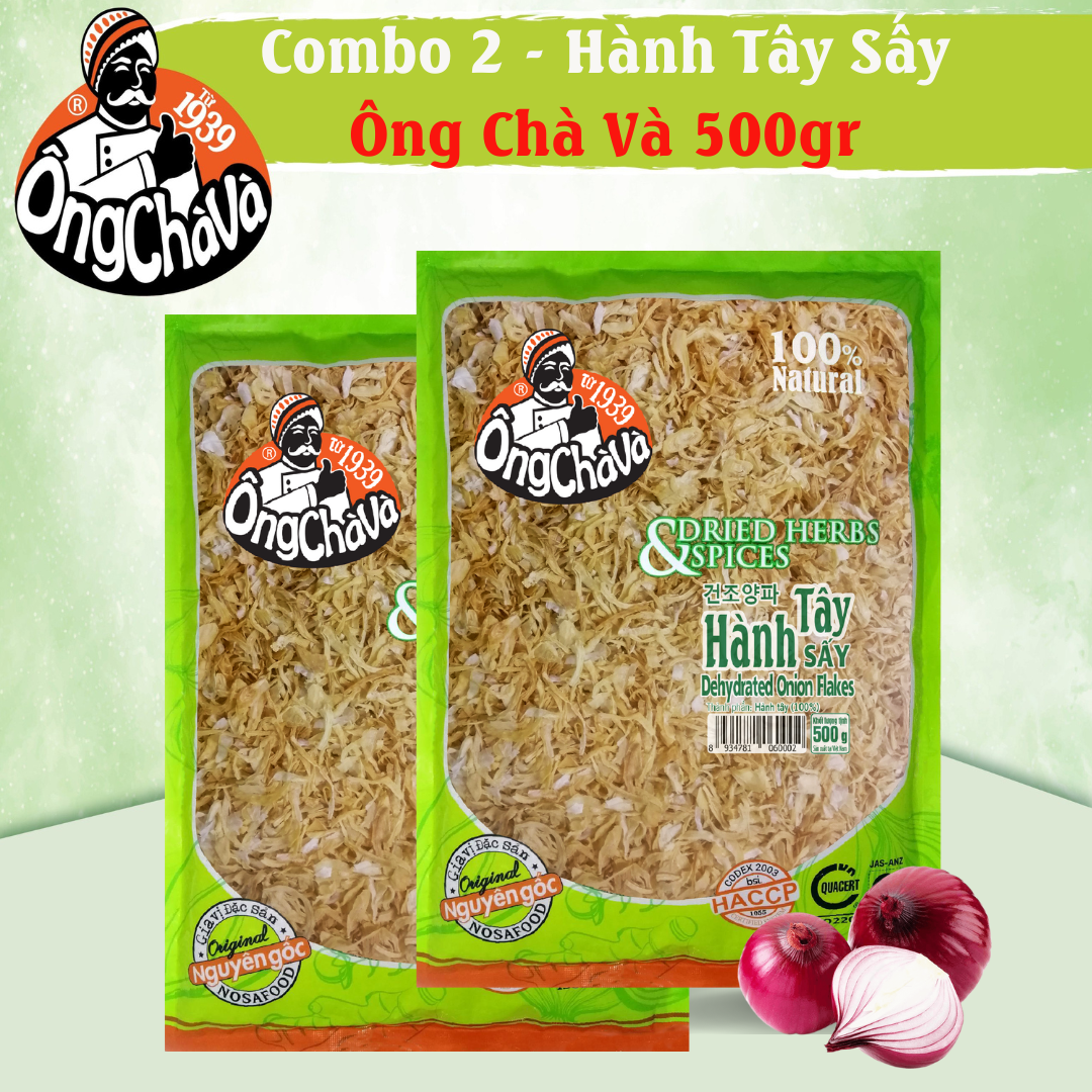 Hành Tây Sấy Khô Ông Chà Và 500g