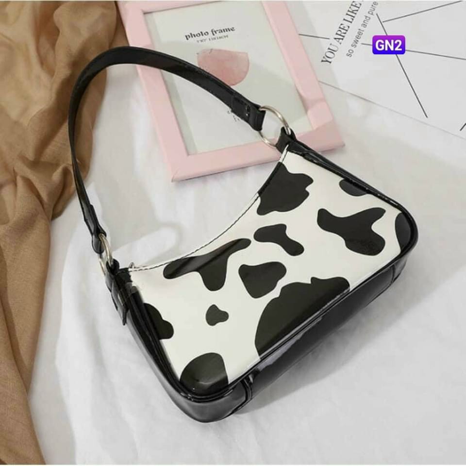 [HCM]Túi xách kẹp nách bò sữa hot trend