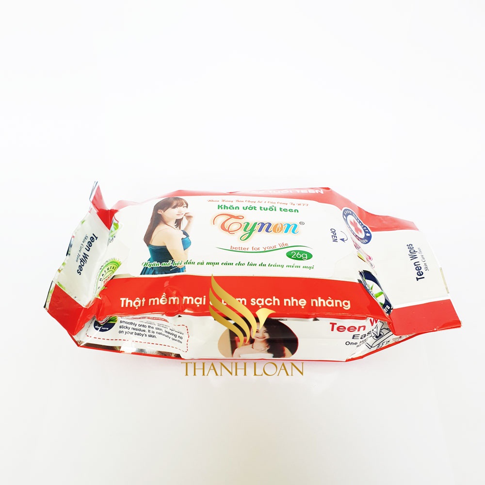 Khăn Ướt Tuổi Teen Mềm Mại Sạch Nhẹ Nhàng Dùng Được Cho Em Bé- Mỹ Phẩm Thanh Loan