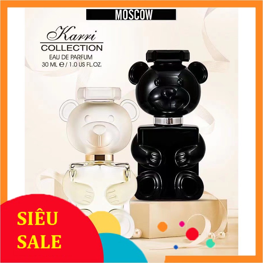 Nước hoa gấu moscow toy 2 karri 30ml nhẹ nhàng , ngọt ngào , nữ tính