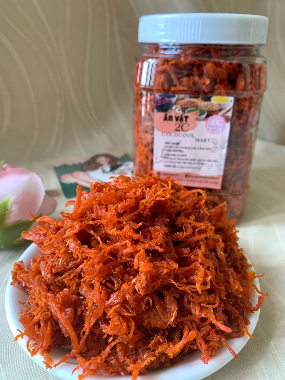 Khô Bò Sợi (khô gà giả bò) 2c Mart 1kg