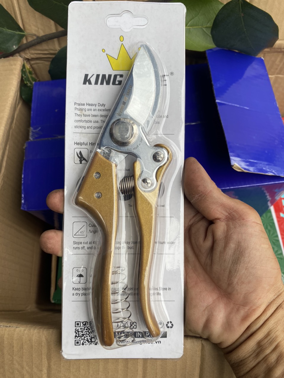 Kéo Cắt Cành Cây King Blue SK5
