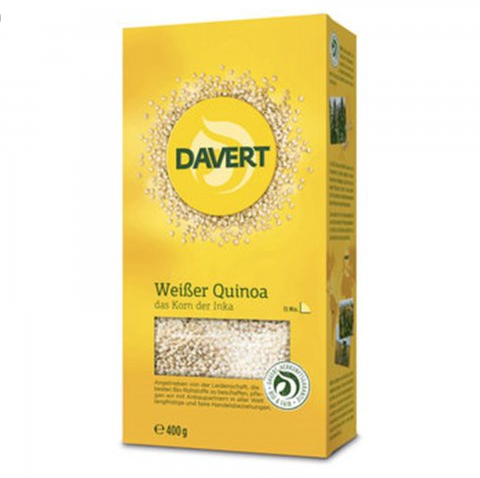 Hạt diêm mạch trắng hữu cơ Davert 400gr
