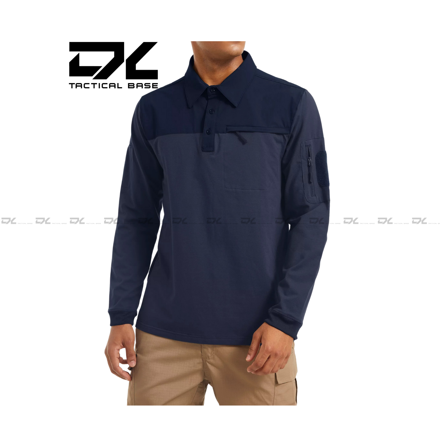 Áo polo tay dài TACTICAL DX Tactic Base