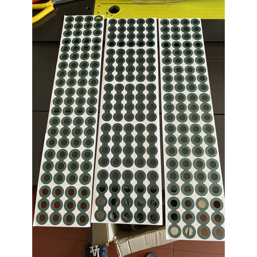 Giấy dán cực dương 18650 chất lượng. BN.