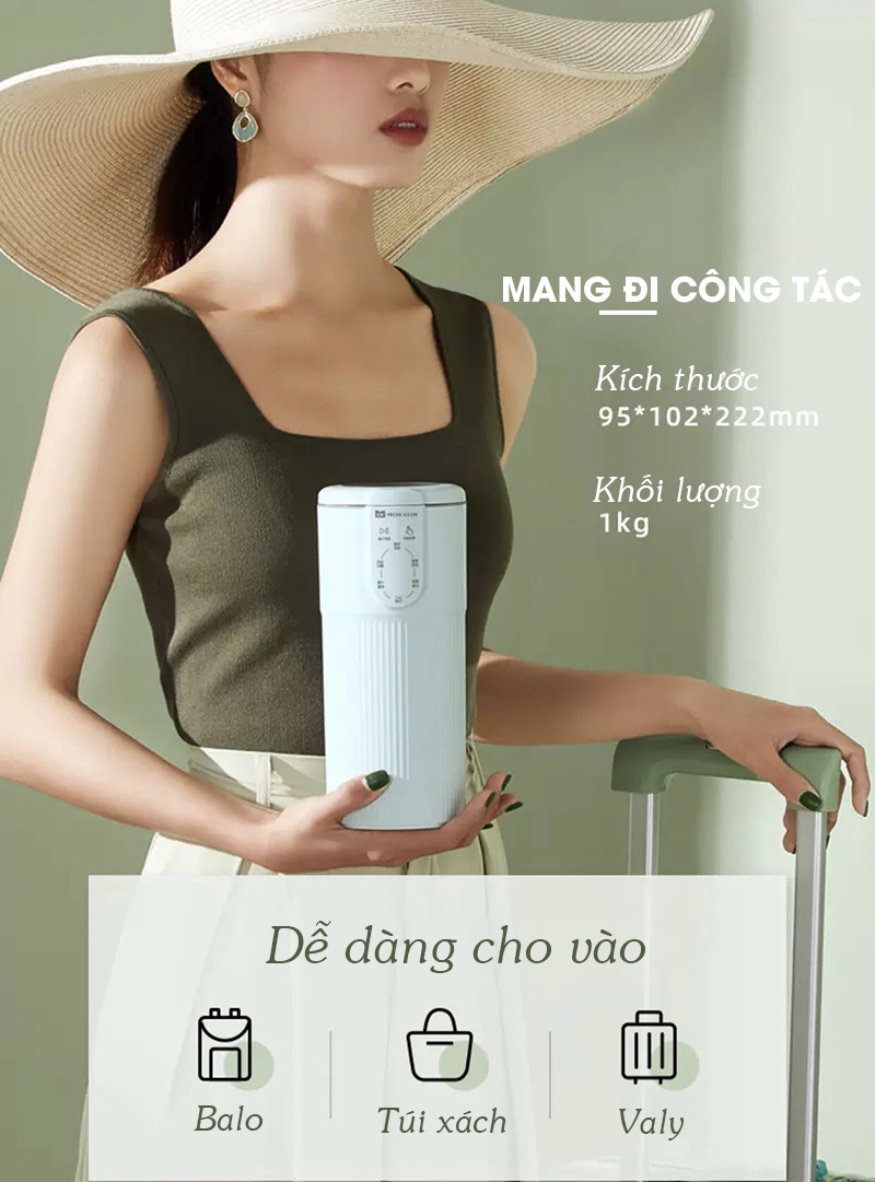 Máy Làm Sữa Hạt Mini Mokkom
