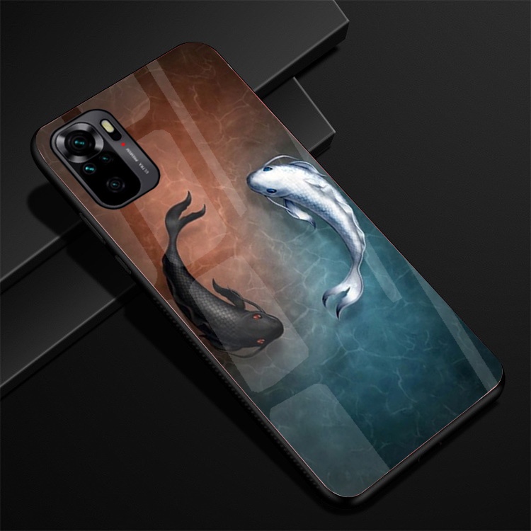 Ốp Lưng XIAOMI REDMI NOTE 10 NOTE 10S NOTE 10 PRO NOTE 10 5Gmặt kính cường lực cao cấp