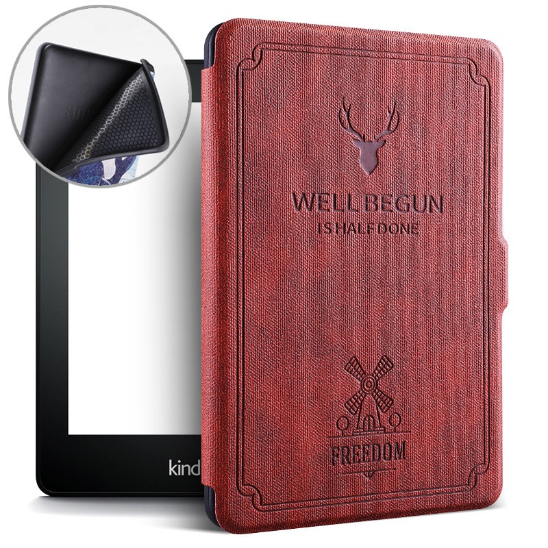 Kindle Paperwhite 4 _ Bao da máy đọc sách Kindle Paperwhite 4 họa tiết hươu