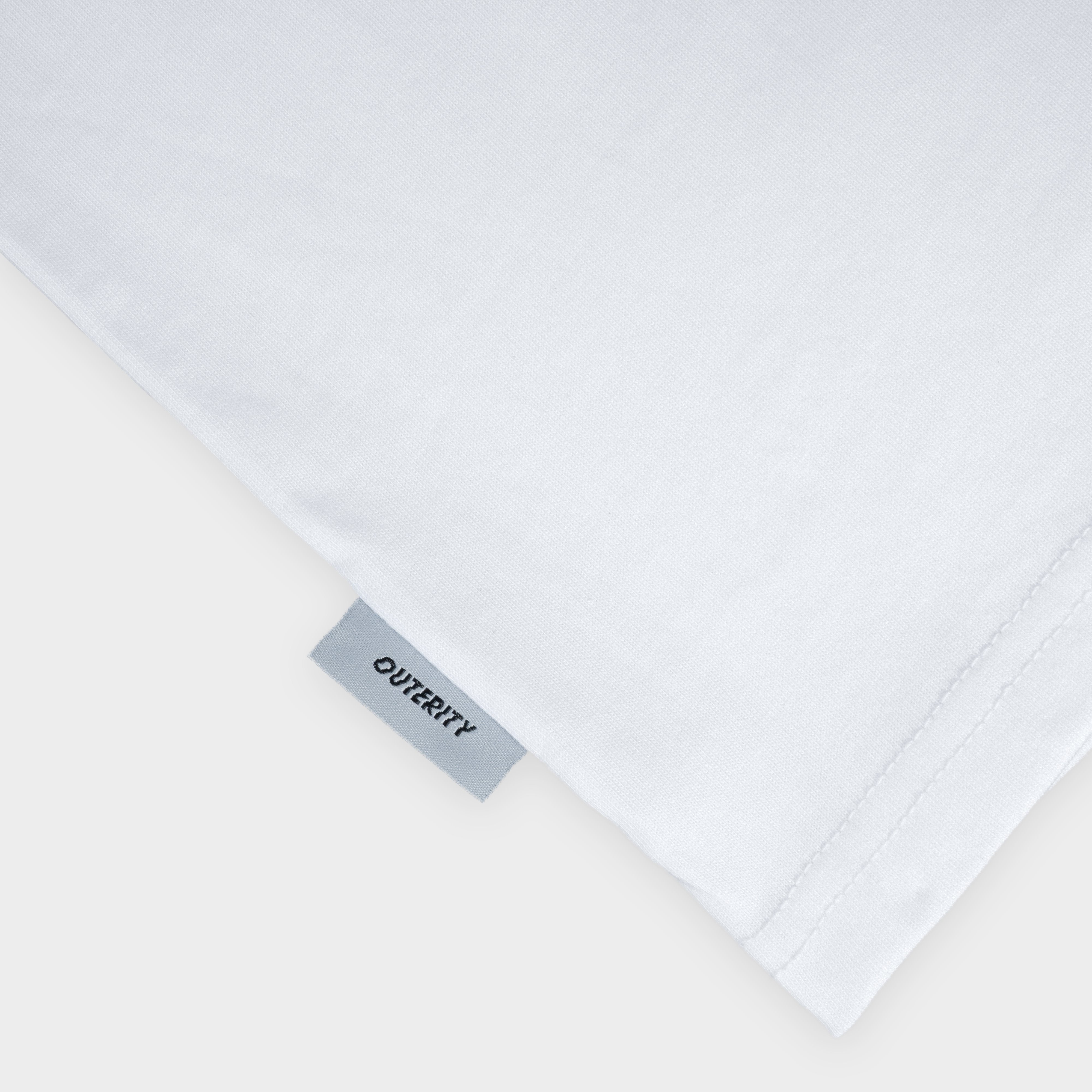 Áo thun Outerity Break Down Logo / Trắng - ORT.B 134