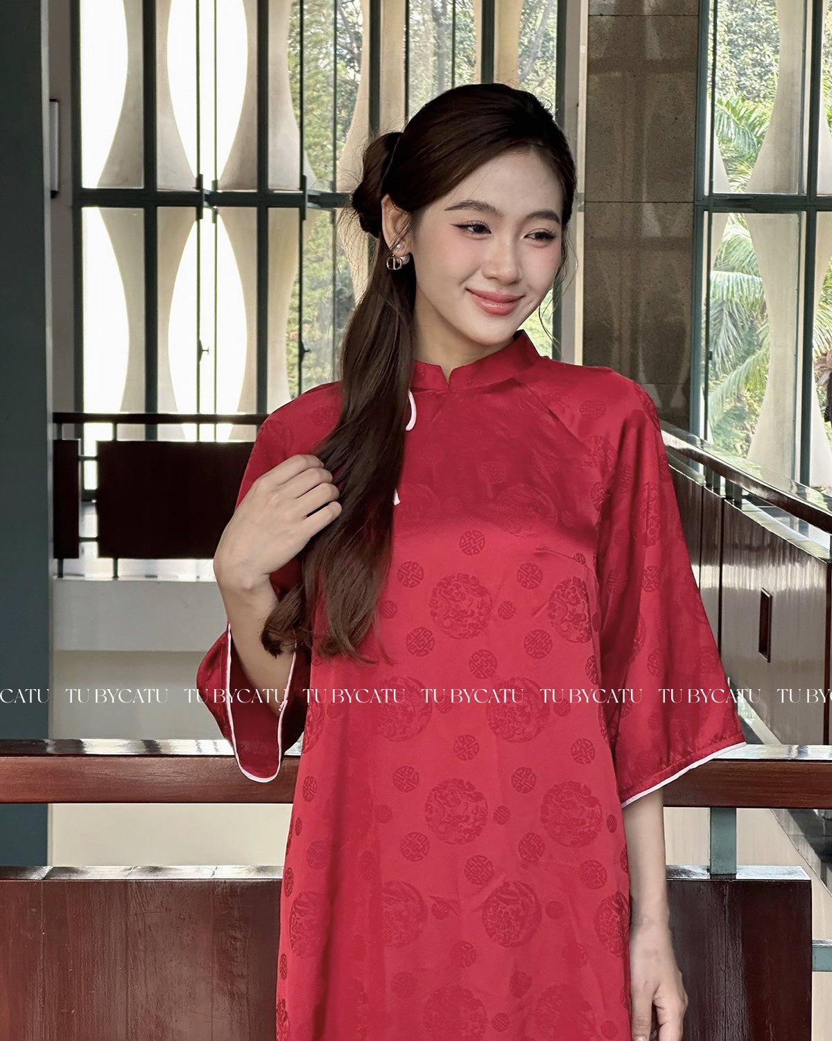 TUBYCATU | Áo dài Ái Khuê (Không kèm quần)