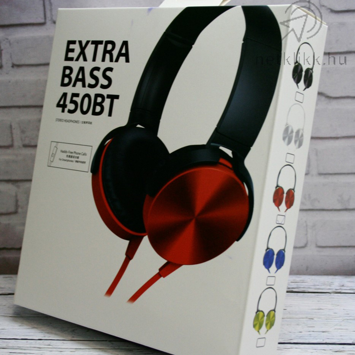 Tai Phone Nghe Nhac Tai Phone Nghe Nhac Hay,Tai Nghe Trùm Tai Có Dây Extra Bass XB450AP Chất Liệu Uốn Dẻo , Thiết Kế Cá Tính , Âm Thanh Sống Động