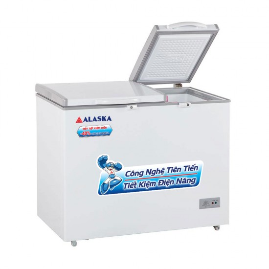 [Trả góp 0%]Tủ đông/mát Alaska 350 Lít BCD-3571