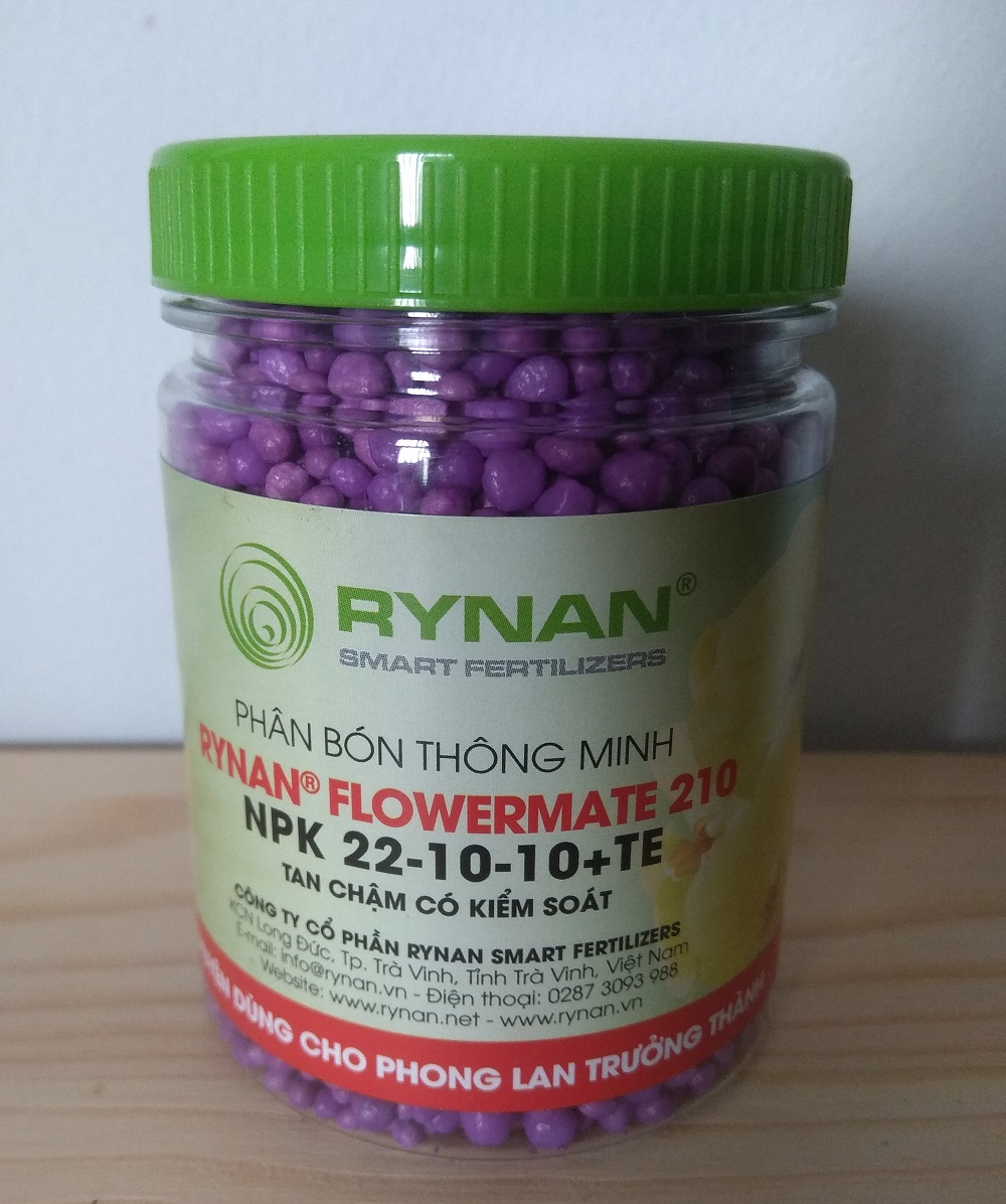 [HCM]Phân bón thông minh RYNAN FLOWERMATE 210 NPK 22-10-10 - chai 150 gram