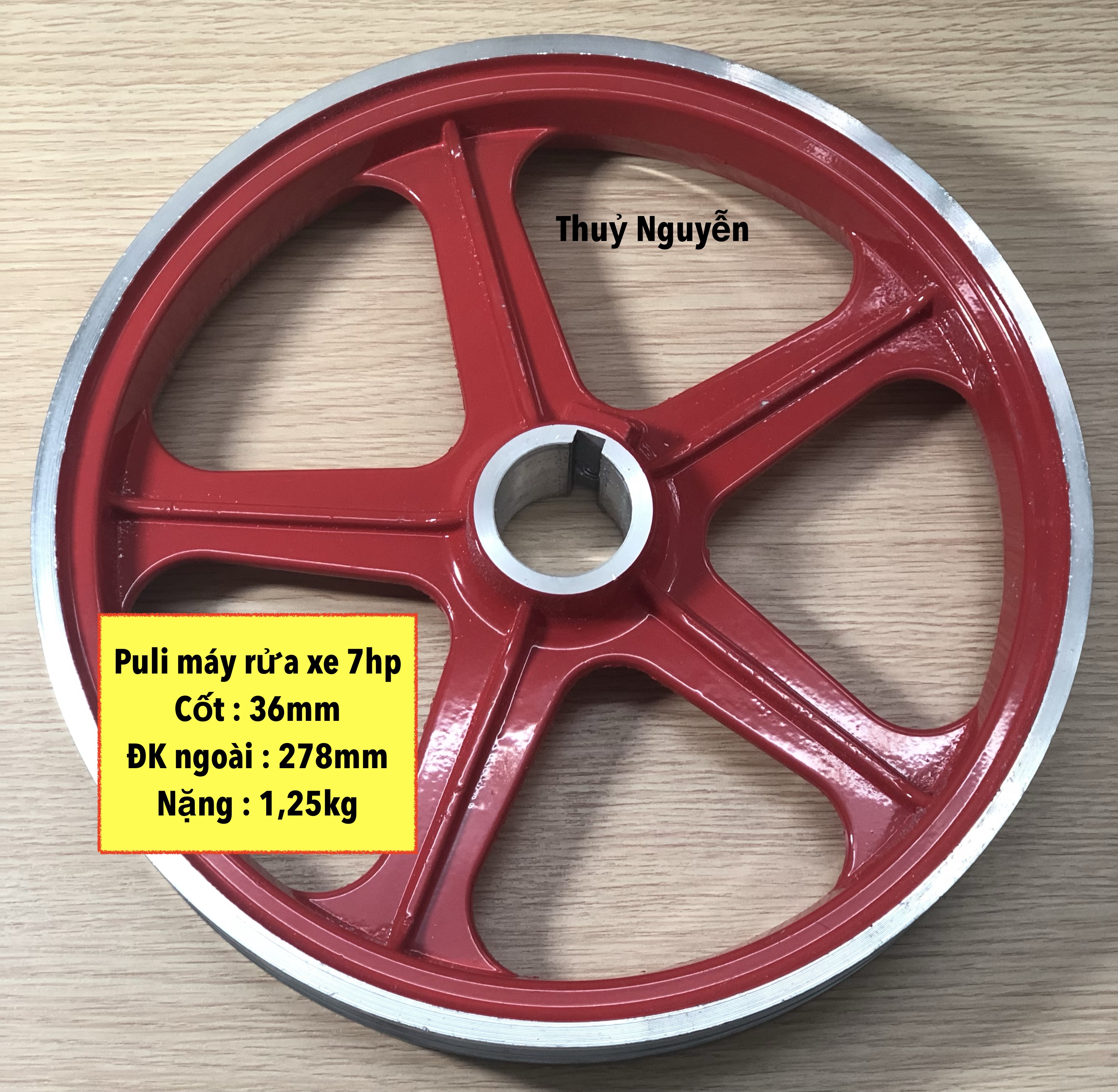 Puli (puly) máy rửa xe 1/2hp, 1hp, 2hp, 5hp, 7hp, 10hp