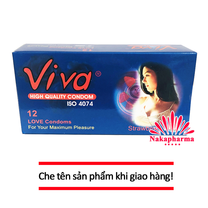 [CHE TÊN KHI GIAO HÀNG] Bao cao su VIVA