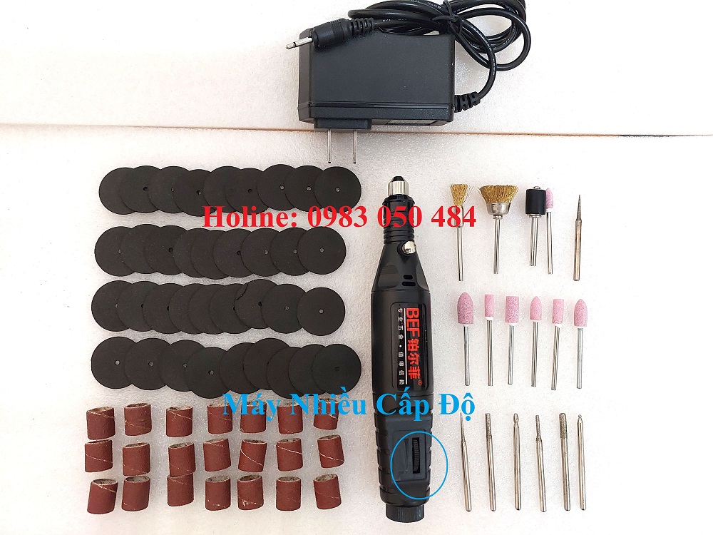 Máy mài điện mini 12v máy khoan dremel mini bộ mài điện để phay đánh bóng khoan cắt khắc phụ kiện dremel