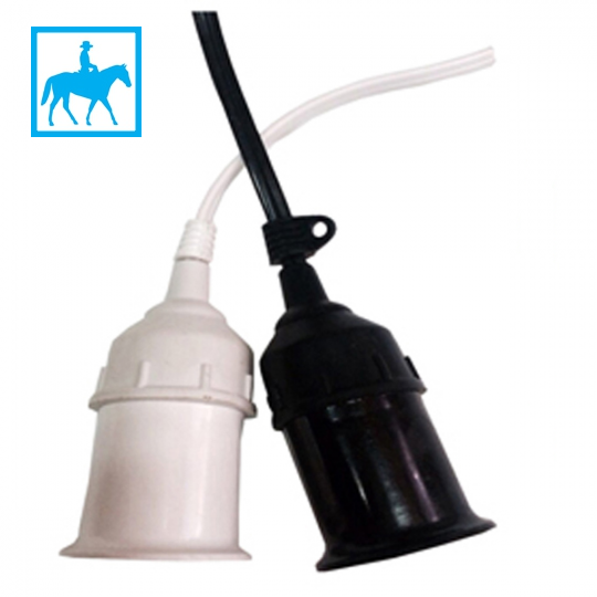 Bộ 9 Đuôi đèn E27 kín nước Trắng