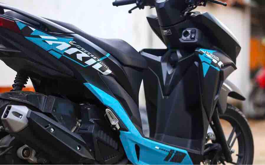 Tem rời Vario xanh đen