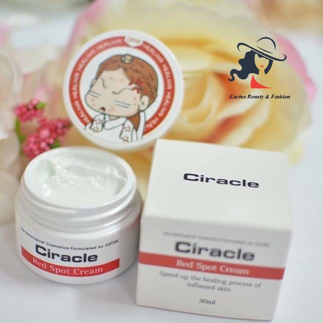 [HCM]Kem giảm mụn Circle Red Spot Cream 30g