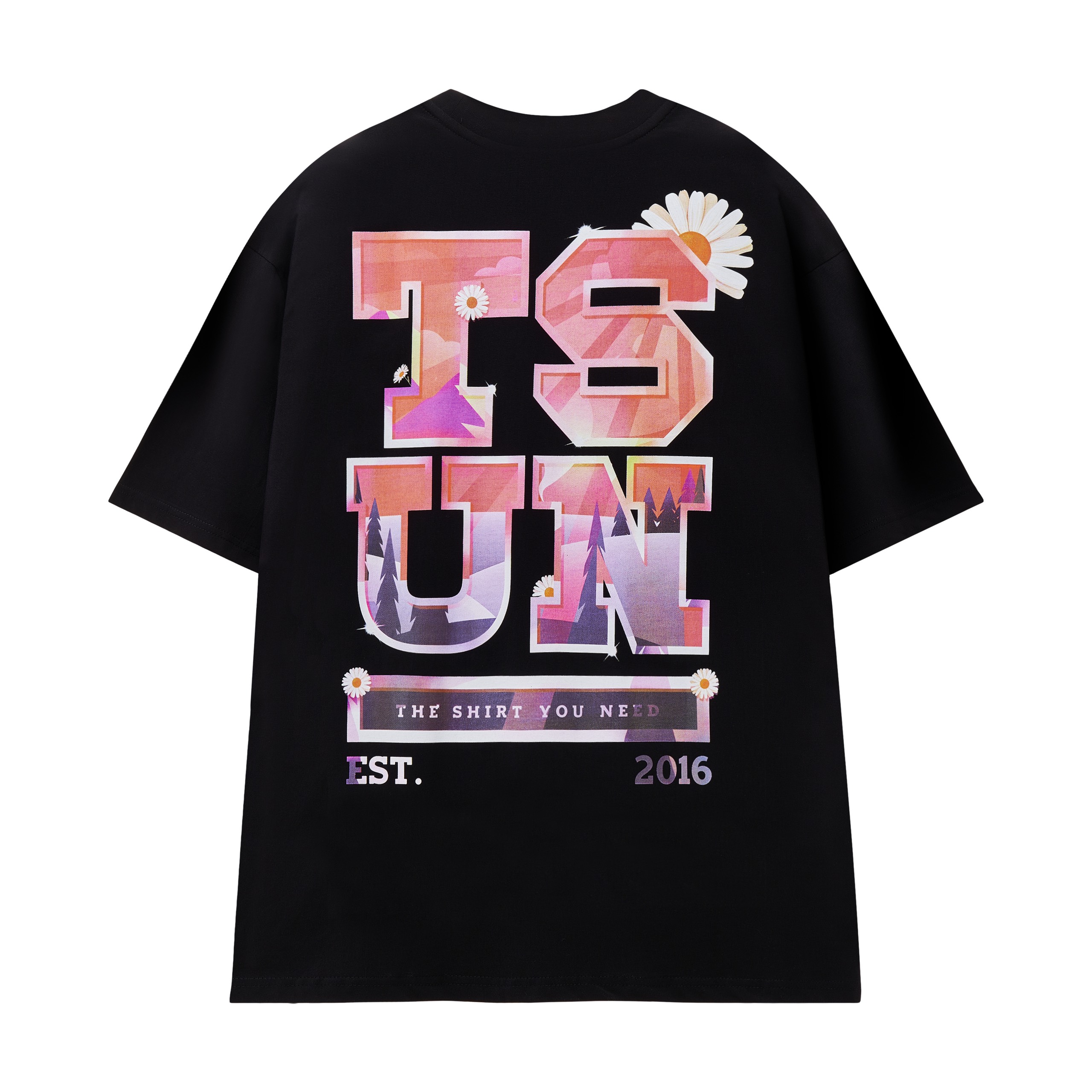 TSUN Sunset Tee/ Black