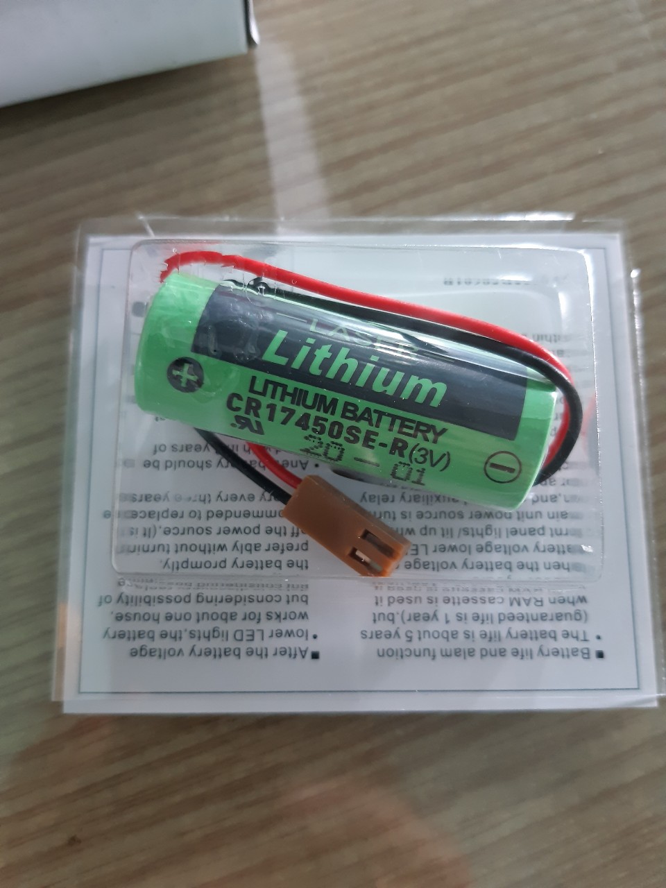 PIN NUÔI NGUỒN PLC SANYO 3V