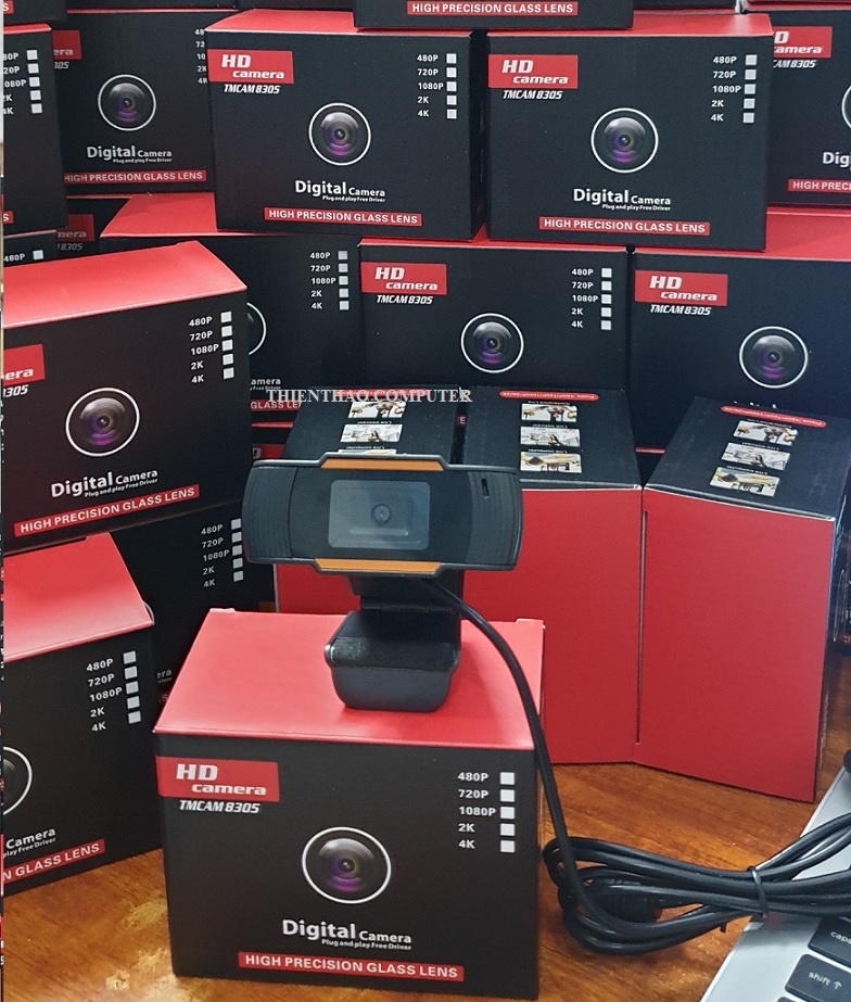 Webcam kẹp kèm Micro siêu nét - Hỗ trợ học trực tuyến