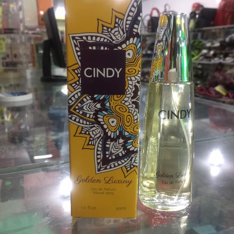 Nước hoa Cindy Golden Luxury 50ml Vàng