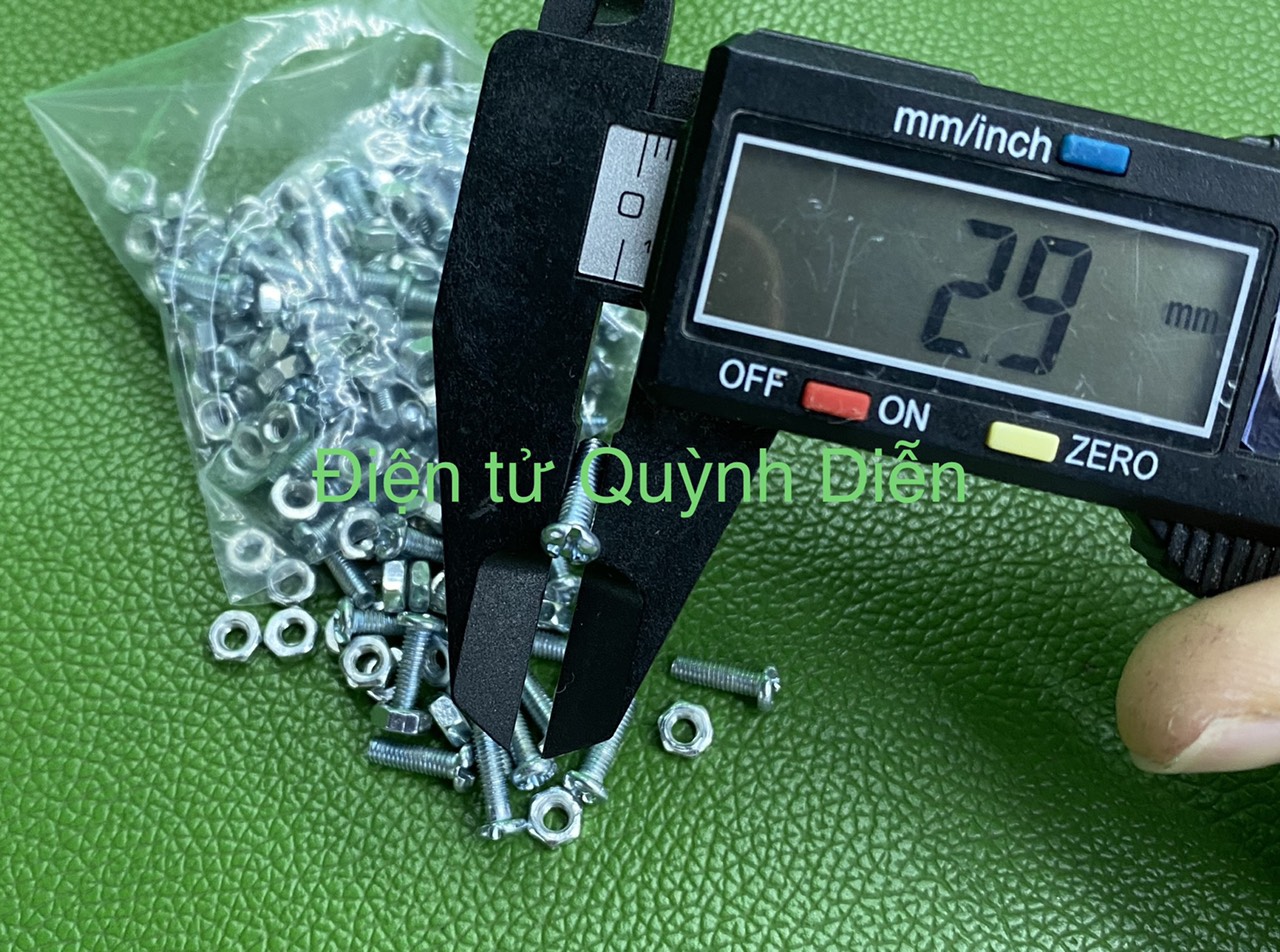 Ốc vít tán M3 3ly dài 1cm (túi 90gam ~ 90 con)