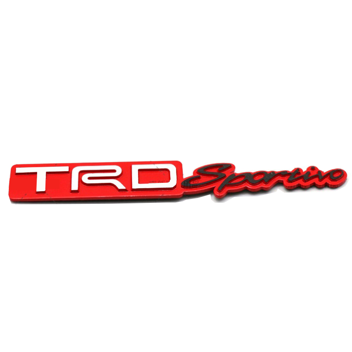 [HCM]Tem chữ sport kim loại dán xe ô tô TRD sportivo