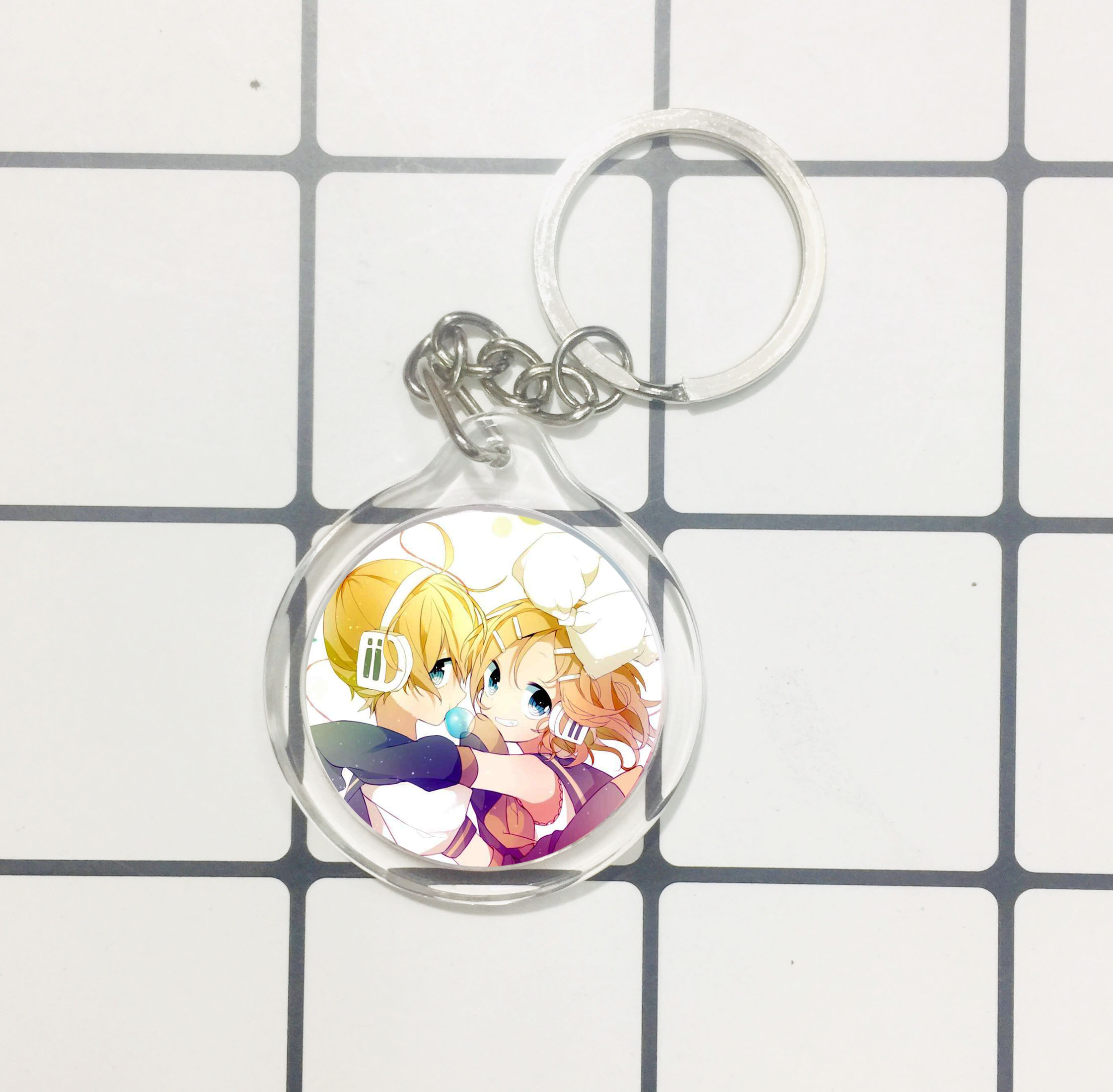 Móc khoá trong Kagamine Rin& Len combo 2 móc